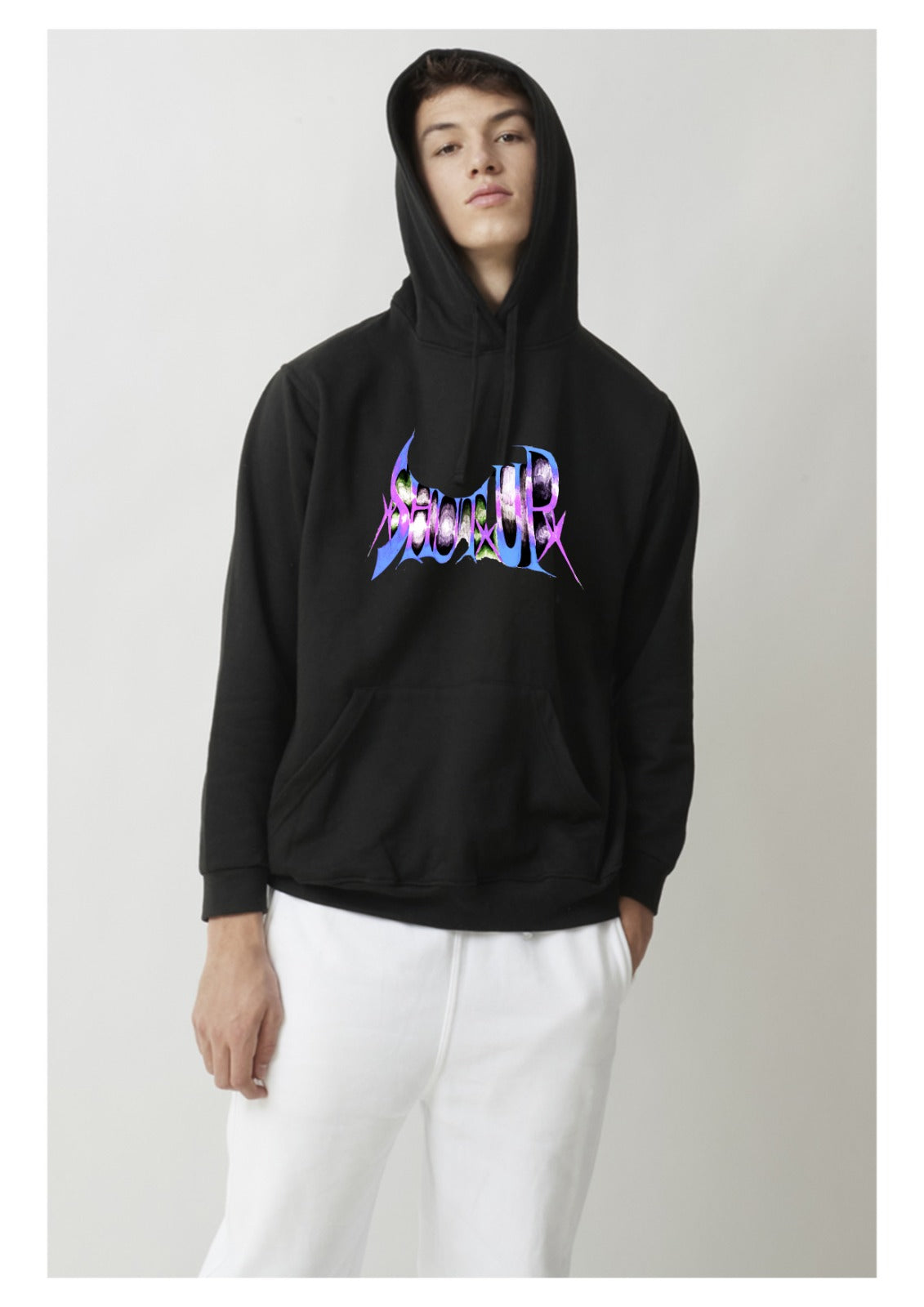 ShutUp Hoodie Black