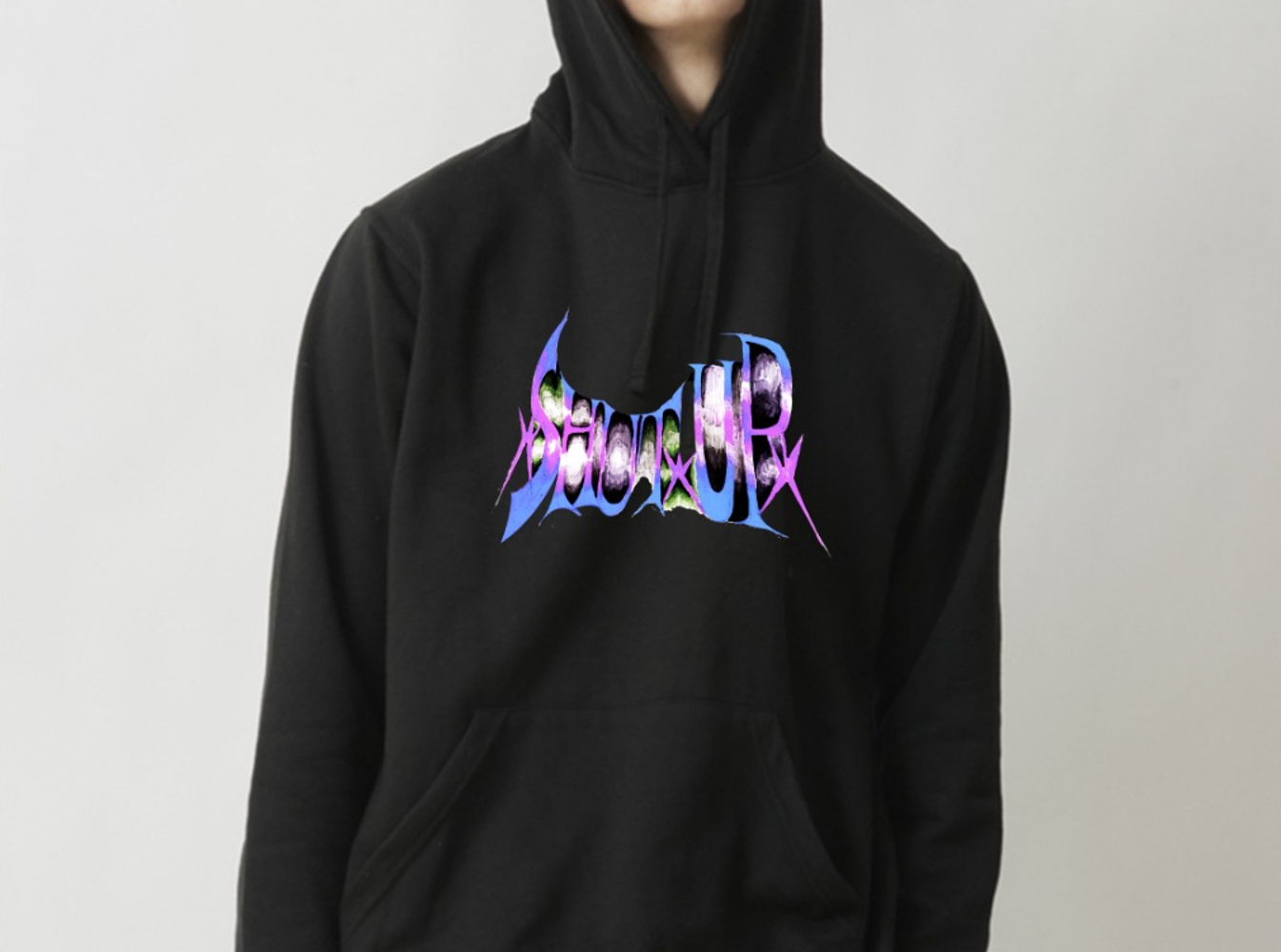 ShutUp Hoodie Black